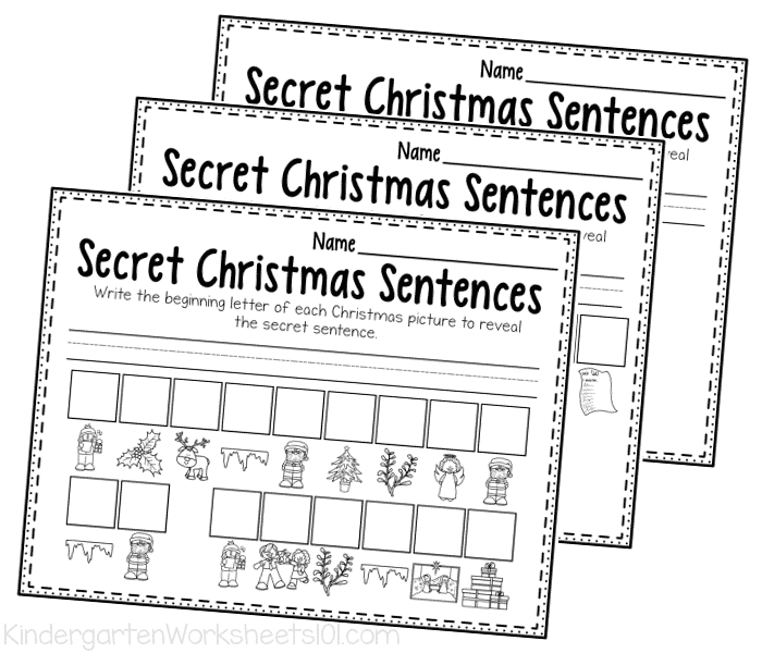 Decoding Secret Christmas Sentences